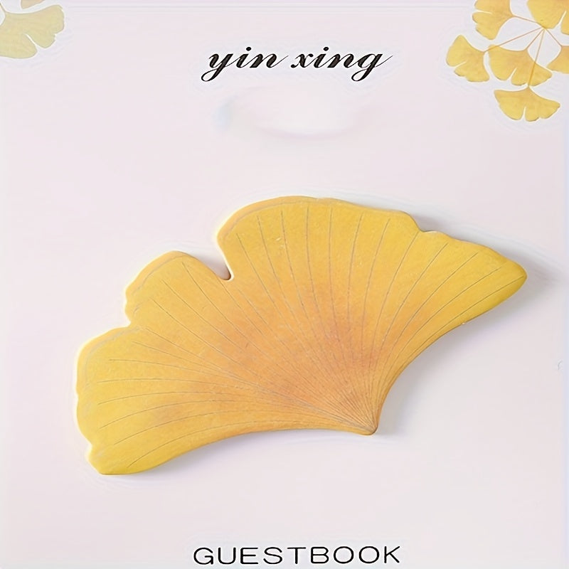 30 Sheets N Times Sticky Leaves Notes, Unisex Message Paper Strips