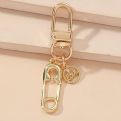Metal U-shaped Keychain Pin Pendant
