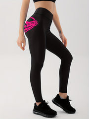 Skeleton Hands Fitness Gym Leggings High Waist Yoga Pants