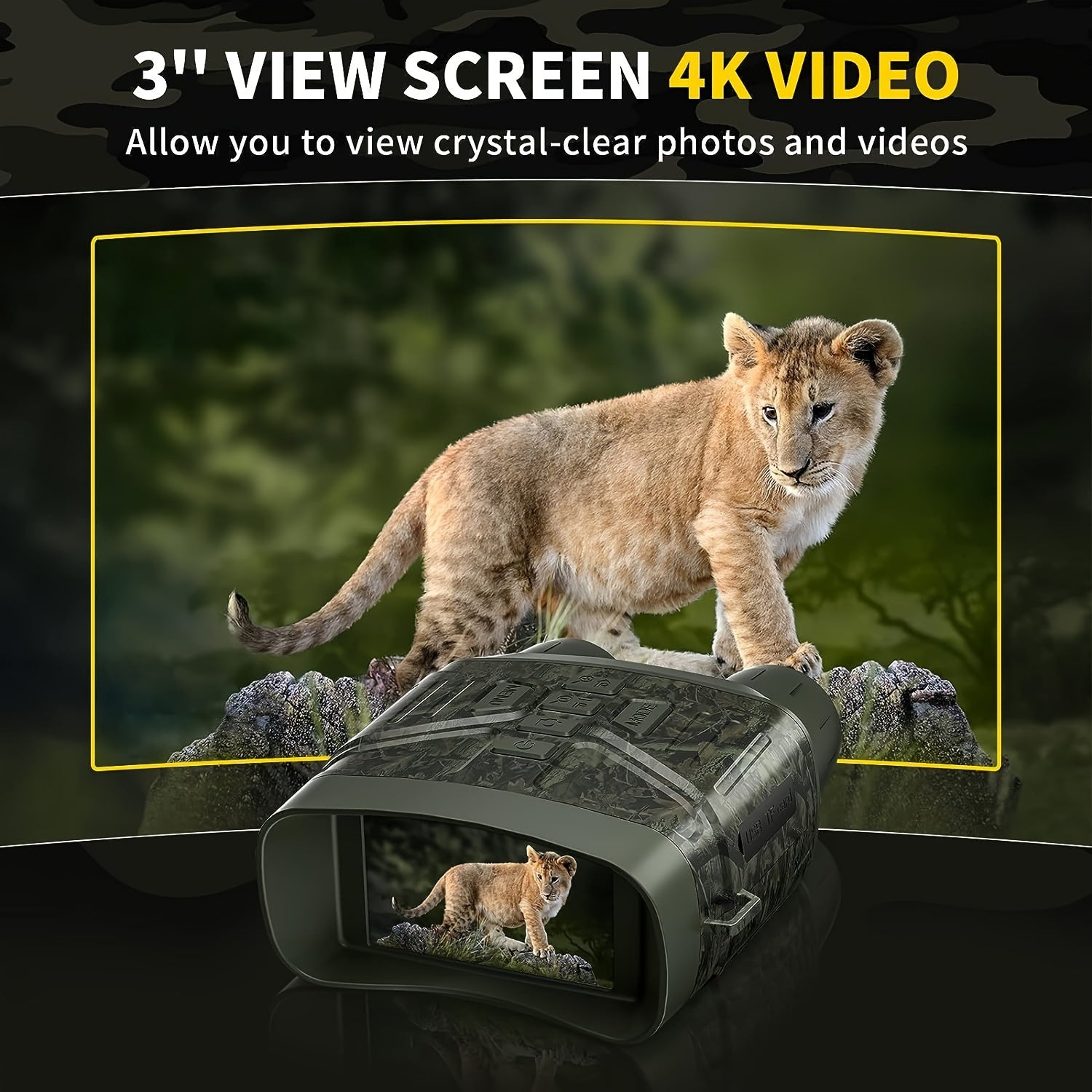 4K Night Vision Binoculars & Goggles for Adults