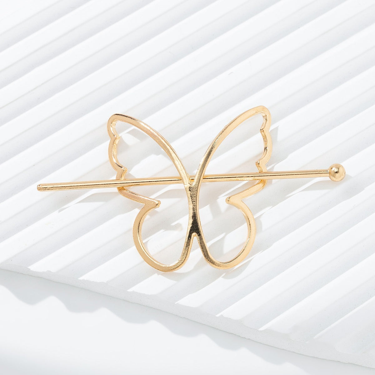 Butterfly Golden Hair Clip Women's Sweet Hair Accessories
