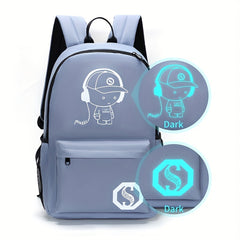 Men's Large Business Travel Bag Casual Student Schoolbag