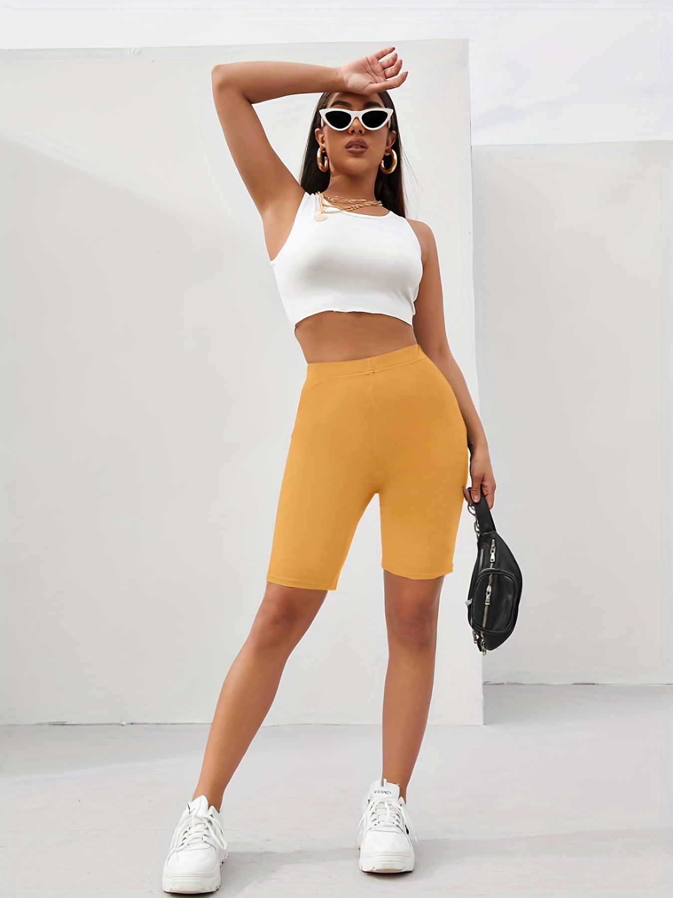 High Waist Leggings for Women - Spring & Summer Casual Wear
