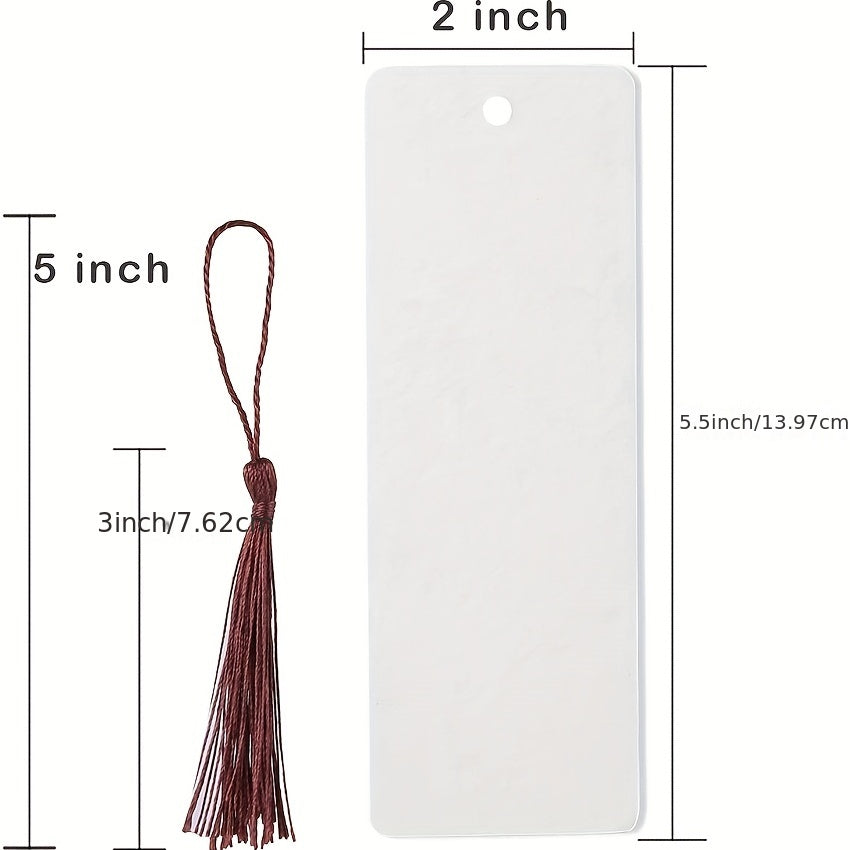 96 Piece DIY Gift Card Set Blank Tassel Bookmarks Gift Tags & Party Gift Cards