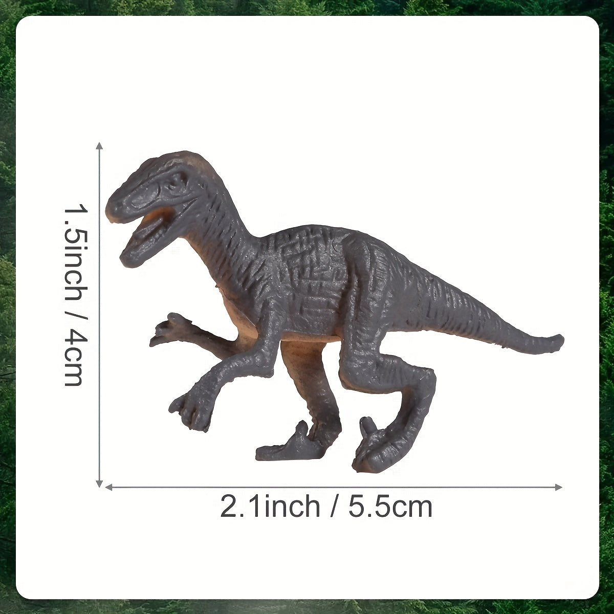 32pcs Plastic Dinosaur Figures Toys Birthday Party Favors Cupcake Toppers