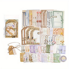 100 Sheets Vintage Paper for DIY Planner Scrapbook & More