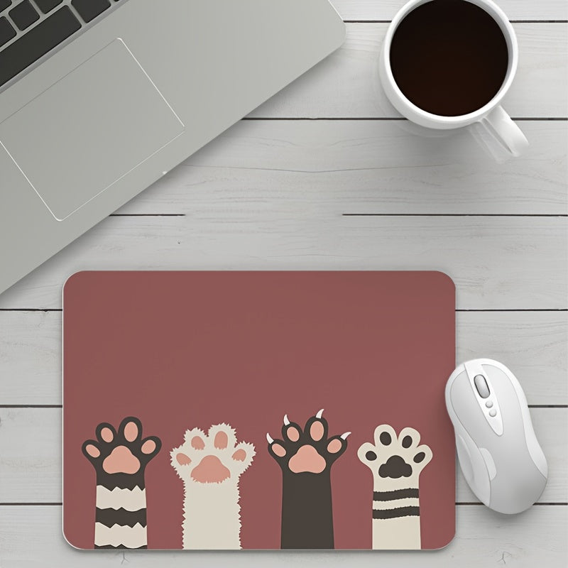 Cartoon Small Mouse Pad Thickened for Work Game Office Home