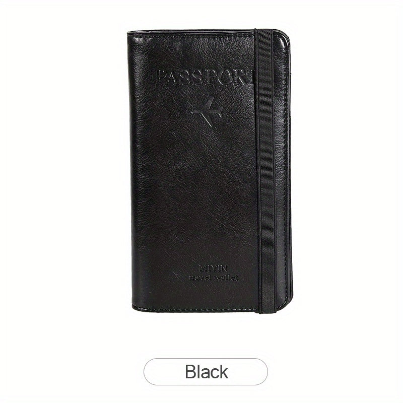 RFID Passport Cover Card Holder Wallet Multifunctional