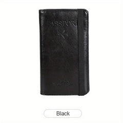 RFID Passport Cover Card Holder Wallet Multifunctional