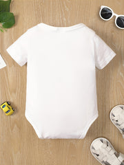 Toddler Cotton Onesie LIKE DAD Print Romper Creeper Clothes