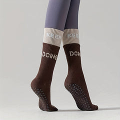 Colorblock Sports Socks Women's Stockings & Hosiery