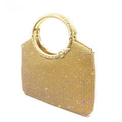 Women's Crystal Evening Clutch Wedding Tote Bag