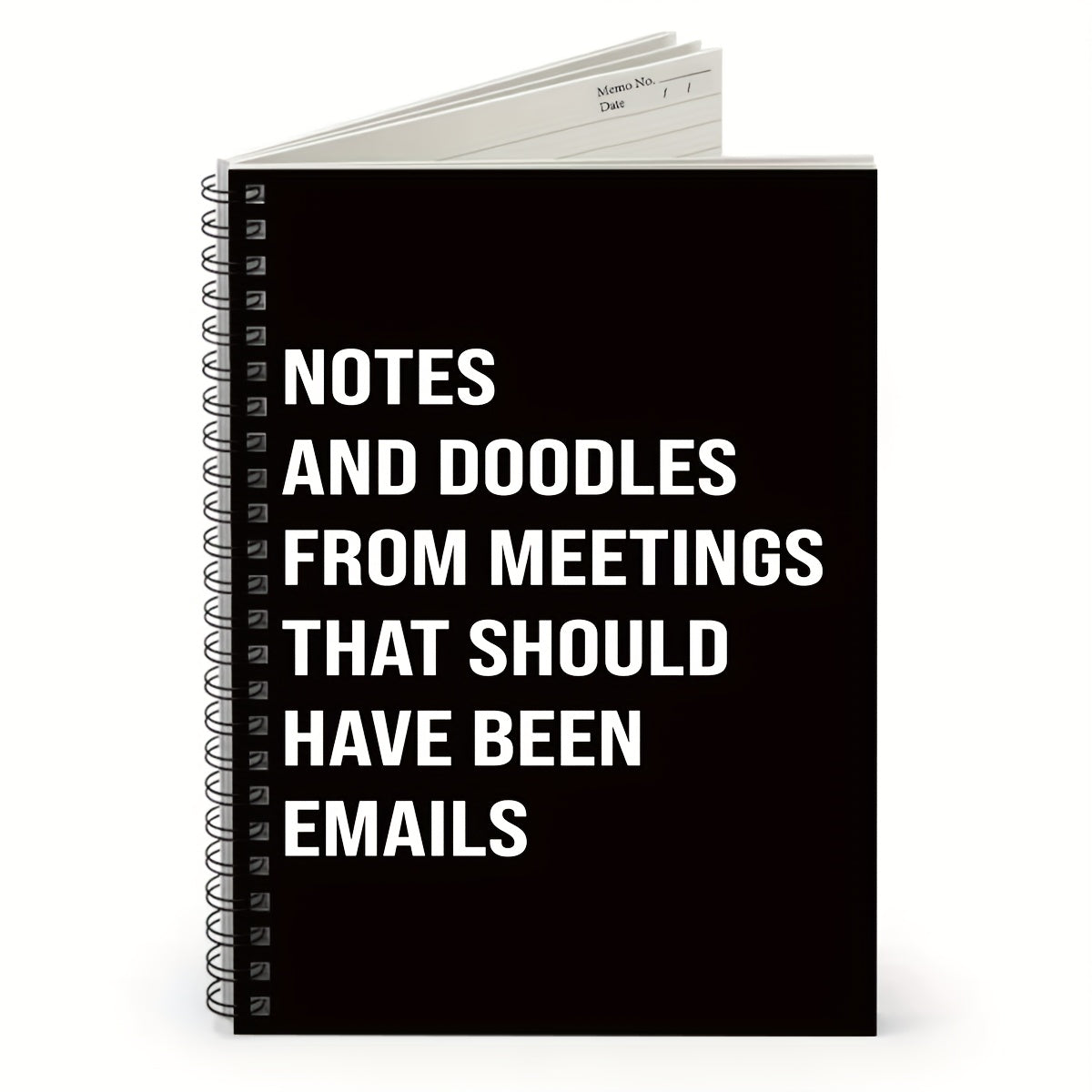 Funny Spiral Journal Notebook for Coworkers - Employee Appreciation Gift