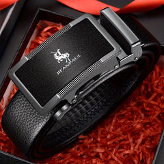 Men's PU Leather Automatic Buckle Belt