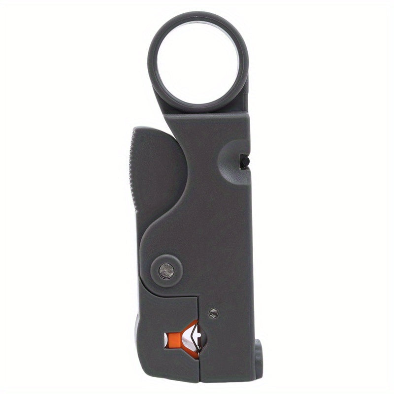 Grey Coax Cable Stripper - Easily Strip Coax Cables