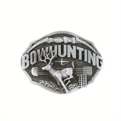 Western Cowboy Deer Belt Buckle Retro Casual Belt Buckle Belts Decoration