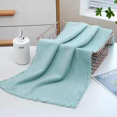 2pcs Solid Towel Set Soft Hand and Bath Towels, Absorbent for Bathroom
