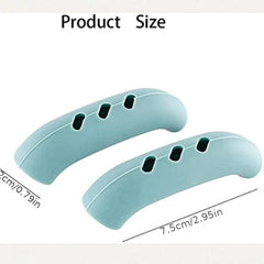 6pcs Silicone Anti Scald Pot Handle Cover - Non Slip Insulation Assist