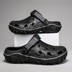 Men's Water Shoes Clogs Slip on Closed Toe Sandals Soft Sole Walking Shoes
