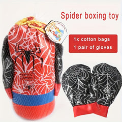 Boxing Punching Bag With Gloves - Fitness Training Sandbag