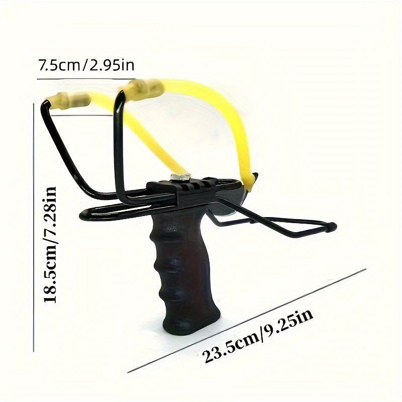 Outdoor Slingshot with Wrist Support & Beads