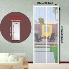 Magnetic Screen Door 99x208 cm Pet Friendly