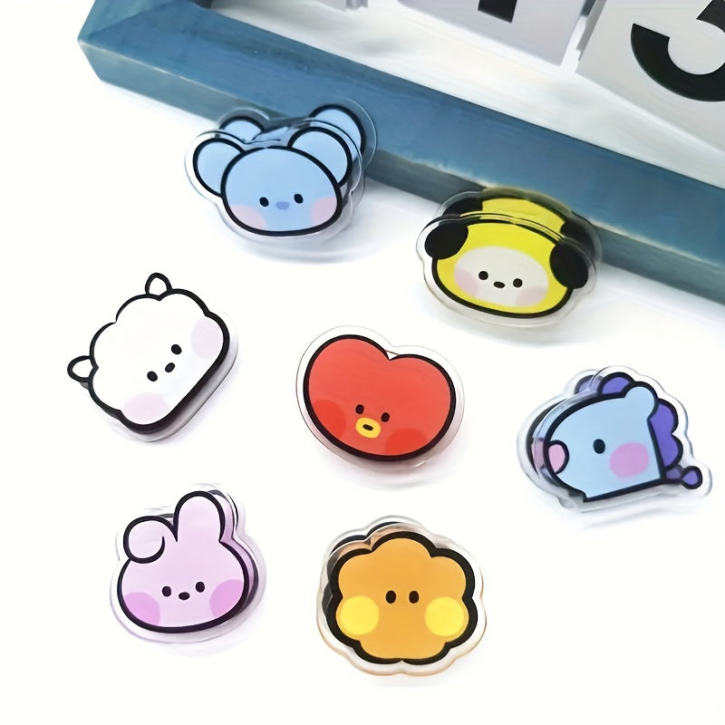 Cartoon Animal Double Layer Clip for Notebook Tickets