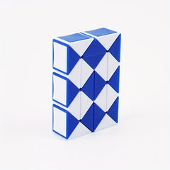 3D Magic Snake Ruler Transformable Puzzle Toy for Kids