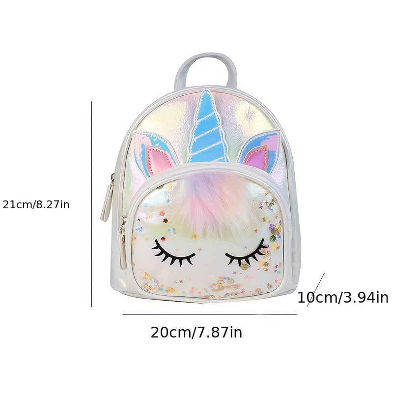 Children's Cartoon Unicorn Backpack Kindergarten Schoolbag