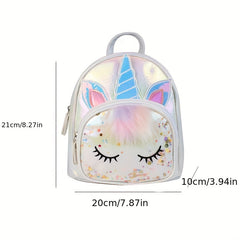Children's Cartoon Unicorn Backpack Kindergarten Schoolbag
