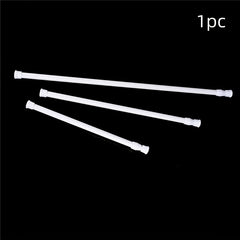 Adjustable Metal Curtain Rod for Bathroom and Shower