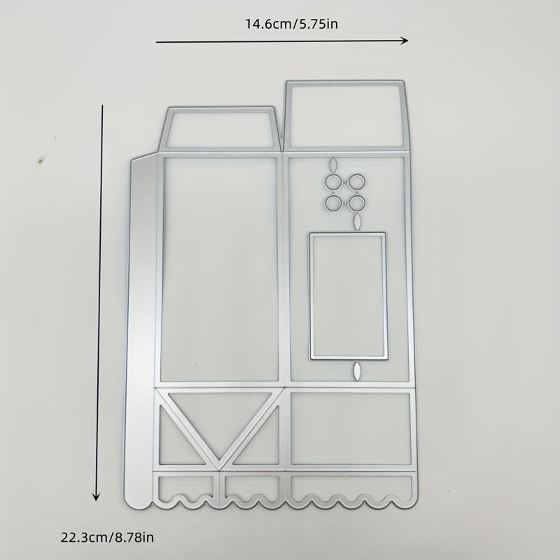 1pc Box Mold DIY Metal Embossing Scrapbooking Cutting Mold