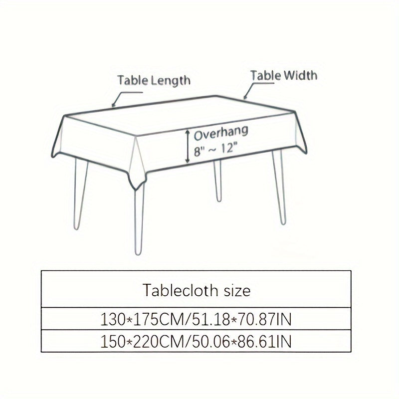 Embroidery Tablecloth Modern Rectangular Tea Tablecloth