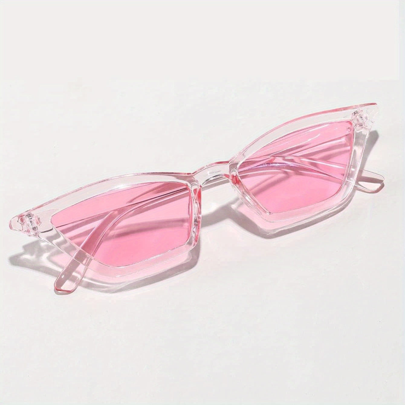 Y2K Cat Eye Sunglasses UV400 Sun Shades for Beach Party Club