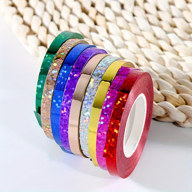 8 Rolls 10m Balloon Curling Ribbon String Roll Wedding Birthday Party Art Craft
