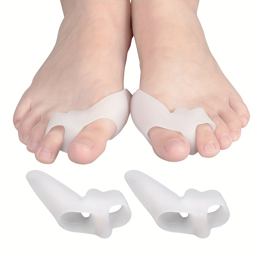 Silicone Toe Protector for Hallux Valgus Correction - Home and Night Use