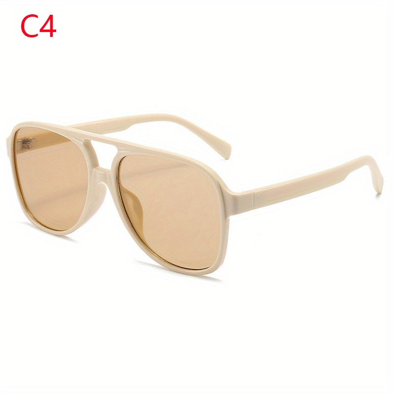 Hip hop Aviator Sunglasses Vintage Sunshade Glasses UV Protection