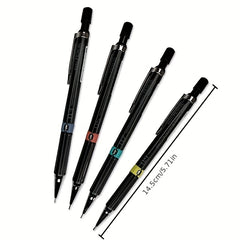 3pcs Mechanical Pencil Set Student Automatic Pencils with Eraser