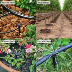 Adjustable Dropper Sprinkler Horticultural Irrigation Connection