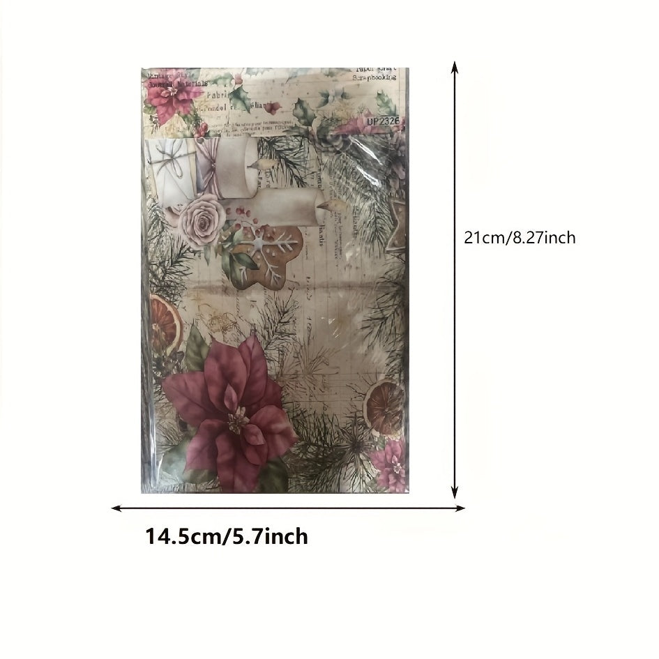 A5 Single Sided Pattern Paper DIY Scrapbook Background Paper