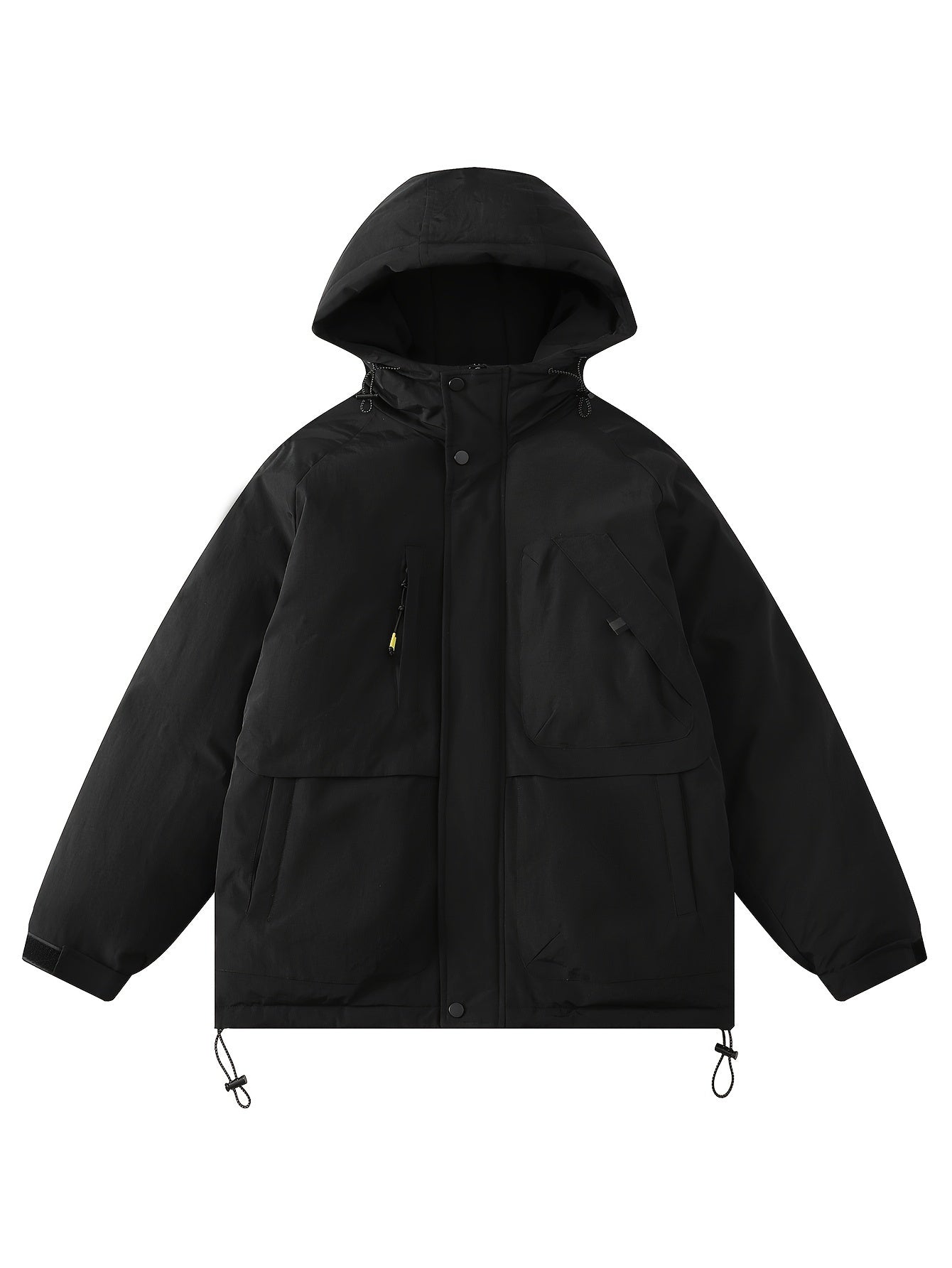 Women's Casual Puffer Coat Hooded Jacket for Winter