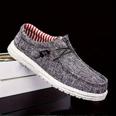 Men's Lightweight Loafer Shoes with Shoelaces