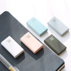 2 Colorful Fun Erasers - Choose Your Favorite