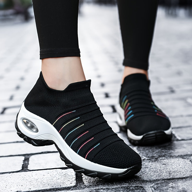 Women's Mesh Breathable Tennis Sports Shoes Lightweight Travel Shoes