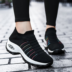 Women's Mesh Breathable Tennis Sports Shoes Lightweight Travel Shoes