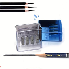 4-in-1 Pencil Sharpener with Charcoal Pen 14b