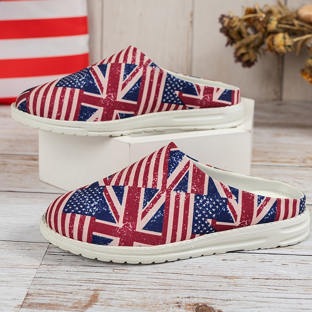 Women's Lightweight Flag Low Top Walking Shoes