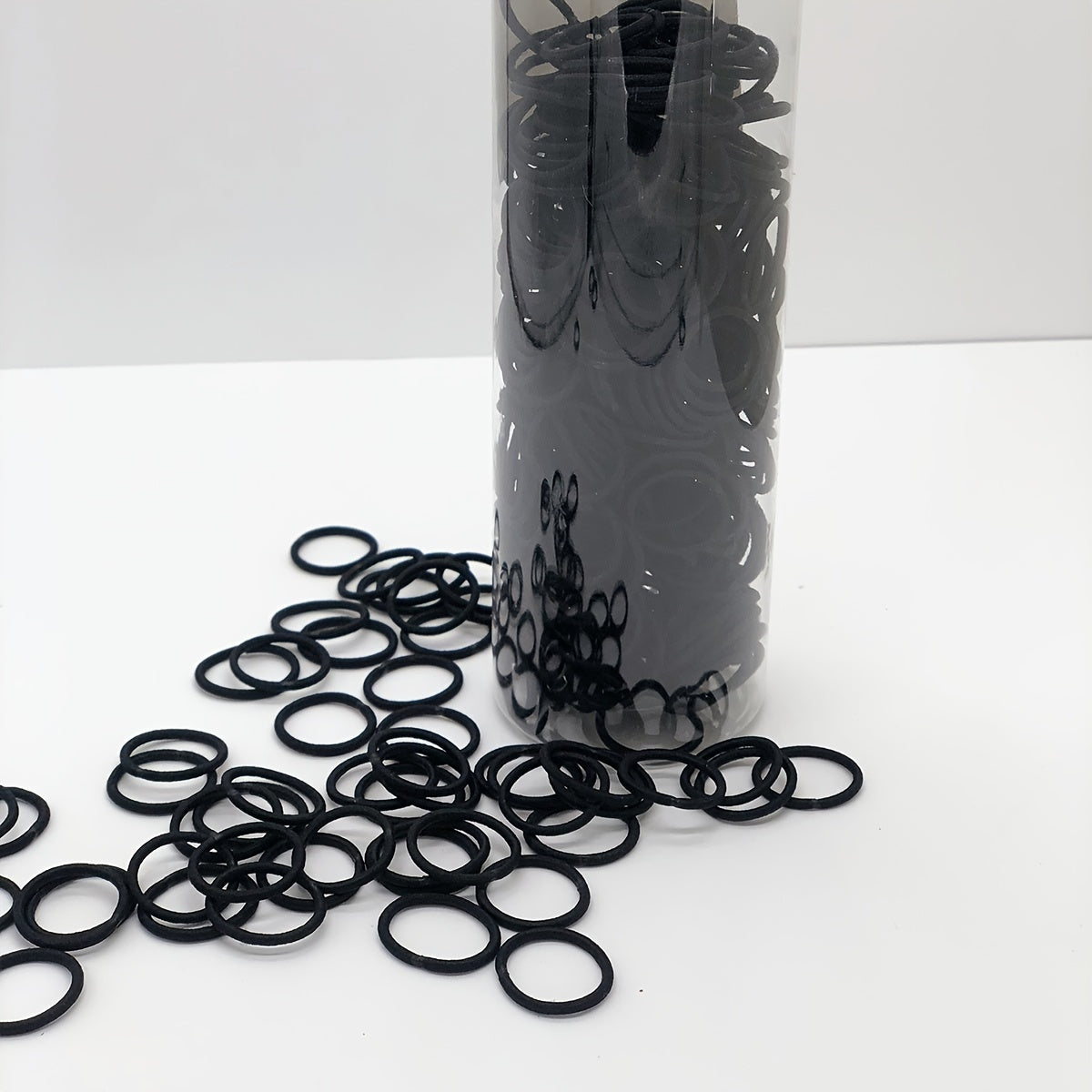400pcs Colorful Elastic Hair Tie Ponytail Holder Bands