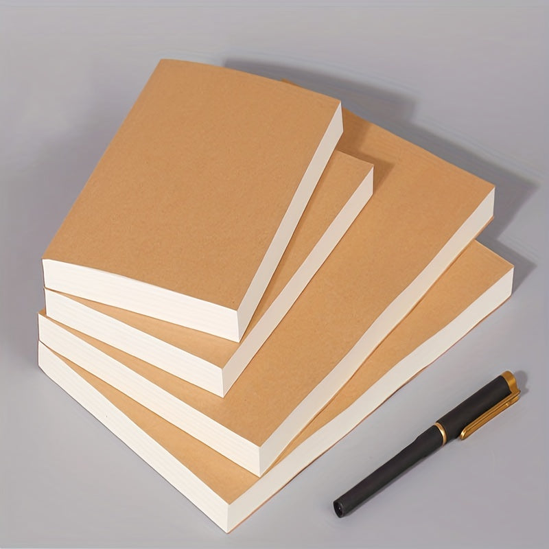 Thick Blank Notebook Retro Notepad Large Painting Drawing Book