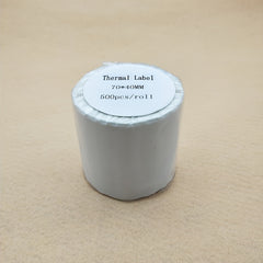 70mm Direct Thermal Labels 500pcs Roll